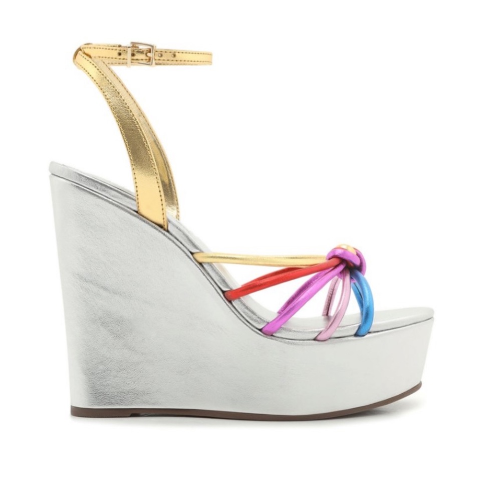 Schutz Wedge Sandals